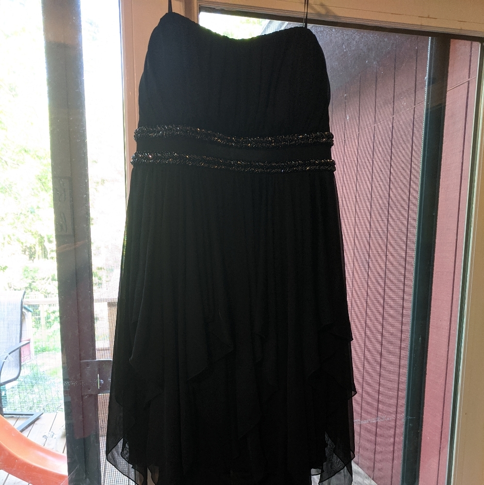 Black formal dress
